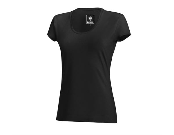 e.s. T-Shirt cotton stretch, Damen